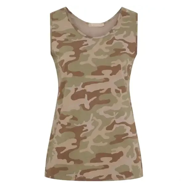 Marta - Angeline Top - Green Camo