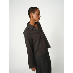 Mos Mosh - Ayen Check Skjorte - Phantom