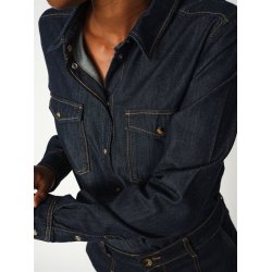 Mos Mosh - Natalie Denim Skjorte - Dark Blue