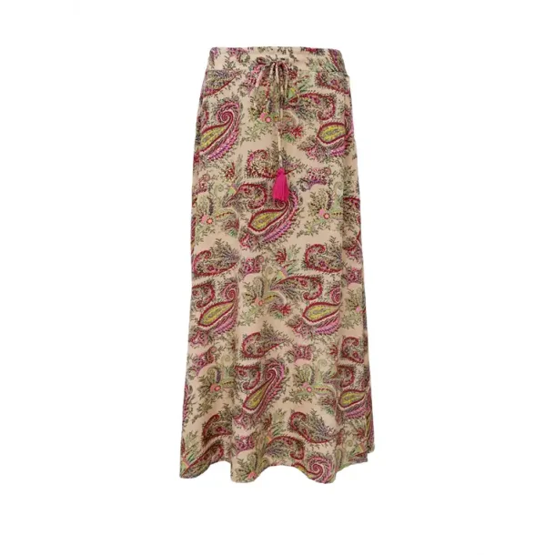 Black Colour - Luna Regular Nederdel - Ruby Meadow