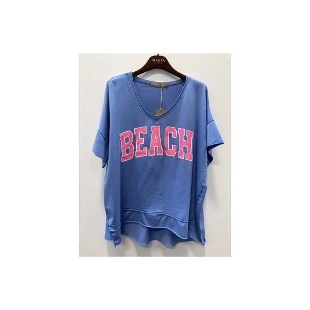 Marta - Nella T-shirt - Royal/Fuxia - Onesize