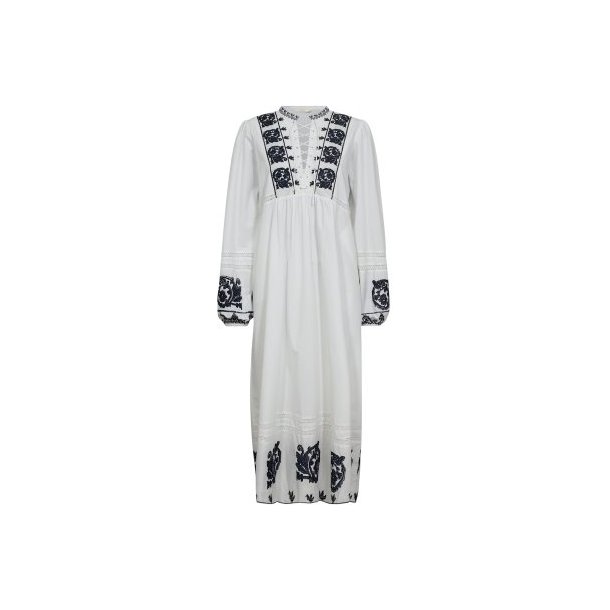 Gossia - AdelaGO - Kjole - White/Blue