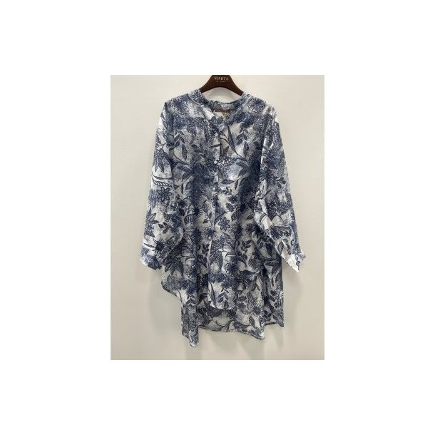 Marta - Lucca Shirt - Dark Blue - Onesize