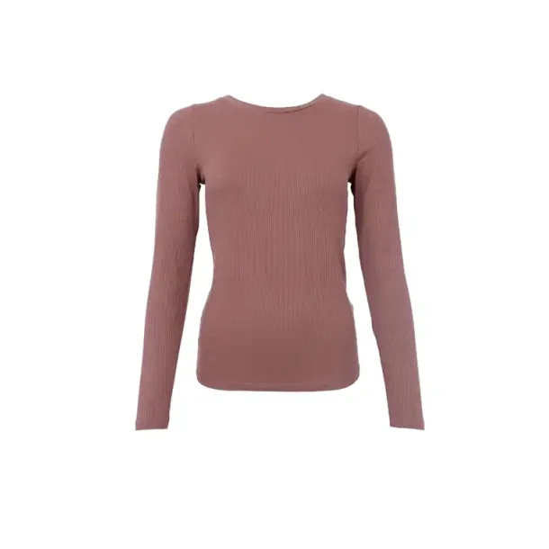 Black Colour - BCTea LS Tee - Coffee