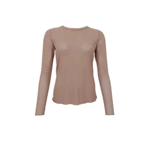 Black Colour - BCAlexis Tee - W/Stones - Latte