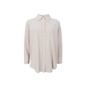 Black Colour - Starry simili skjorte - Cream