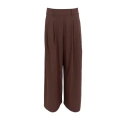 Black Colour - Davina wideleg Bukser - Coffee
