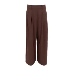 Black Colour - Davina wideleg Bukser - Coffee