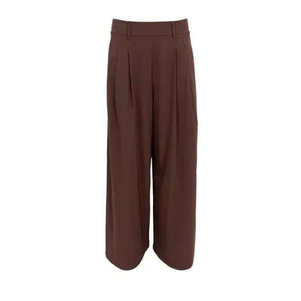 Black Colour - Davina wideleg Bukser - Coffee