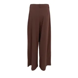 Black Colour - Davina wideleg Bukser - Coffee