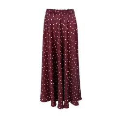 Black colour - Valery nederdel - Plum