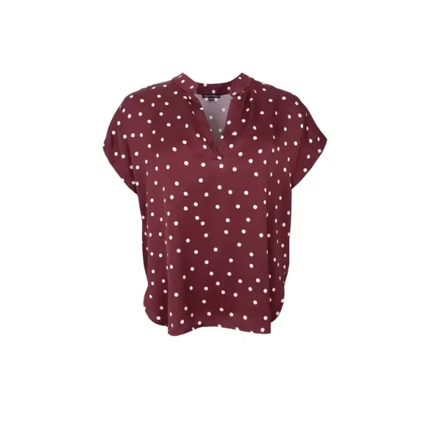 Black Colour - Valery SS Bluse - Plum