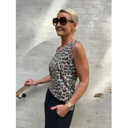 Marta - Angeline Top - Beige Camo