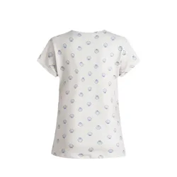 Liberte - Alma U Tshirt - Ivory Cobolt Shell