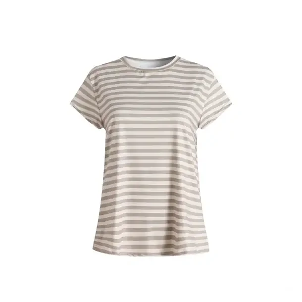 Liberte - Alma U T-shirt - Sand Ivory Stripe