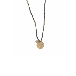 A Beautiful Story - Timeless Halskde - Labradorite Guld - Onesize