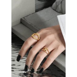 And Copehagen - Jacque - Ring - Guld - Onesize 