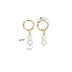 Andcopenhagen - Emma Perle reringe - Guld