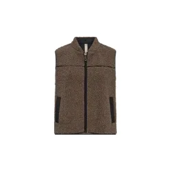 Mos Mosh - Rowe Teddy Vest - Falcon