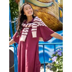 Black Colour - Molly kjole - Plum