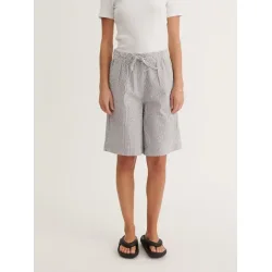 Basic Apparel - Asta Shorts - Bright White/Sky Captain