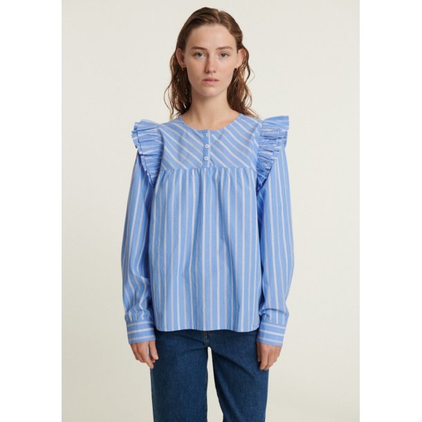 Basic Apparel - Candy Blouse - Quiet Harbor 