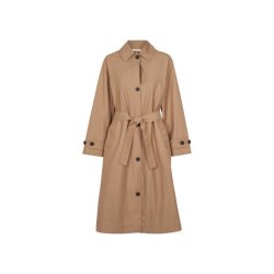 Basic Apparel - Gise Raglan Frakke - Sepia Thit