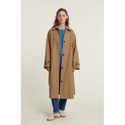 Basic Apparel - Gise Raglan Frakke - Sepia Thit