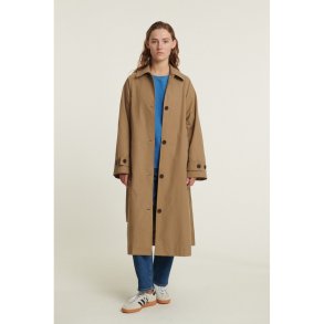 Basic Apparel - Gise Raglan Frakke - Sepia Thit