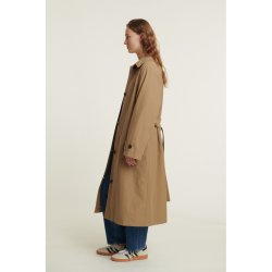 Basic Apparel - Gise Raglan Frakke - Sepia Thit