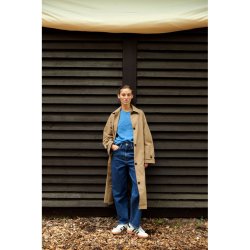 Basic Apparel - Gise Raglan Frakke - Sepia Thit