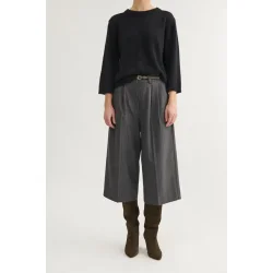 Basic Apparel - Marjo Shorts - Grey Melange/Birch