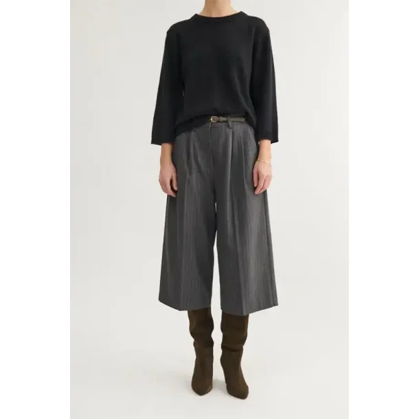 Basic Apparel - Marjo Shorts - Grey Melange/Birch