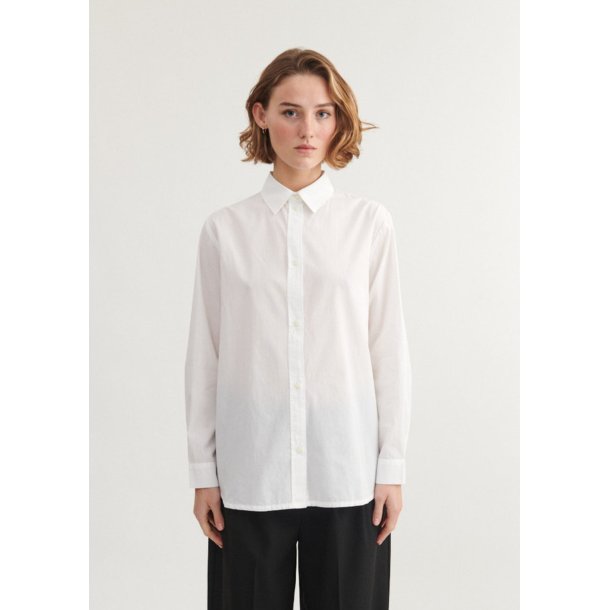 Basic Apparel - Silje LS Shirt - Bright White