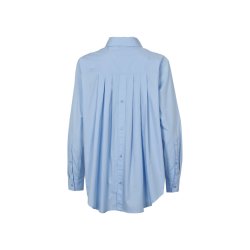 Basic Apparel - Silje LS Shirt - Frozen Fjord 