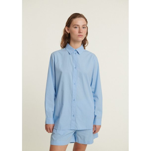 Basic Apparel - Silje LS Shirt - Frozen Fjord 