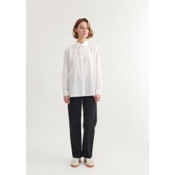 Basic Apparel - Vilde Loose Shirt - White