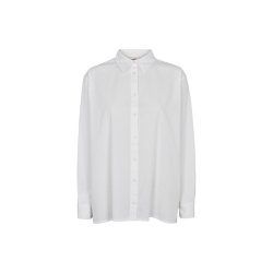 Basic Apparel - Vilde Loose Shirt - White
