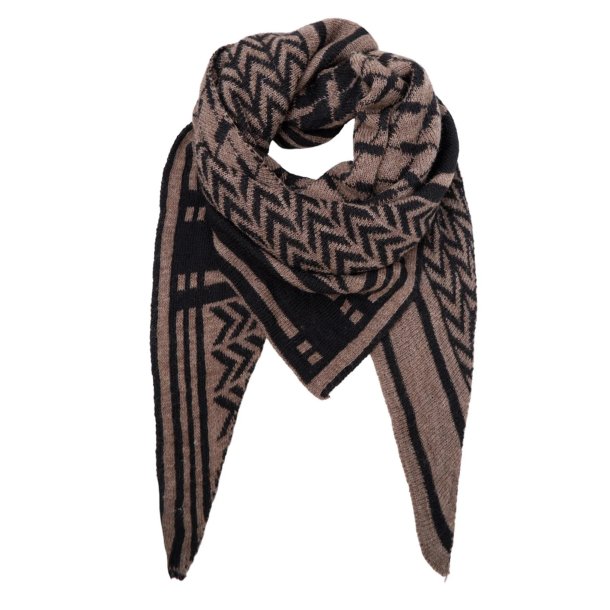 Black Colour - BCBex Triangle Trklde - Black/Taupe - Onesize