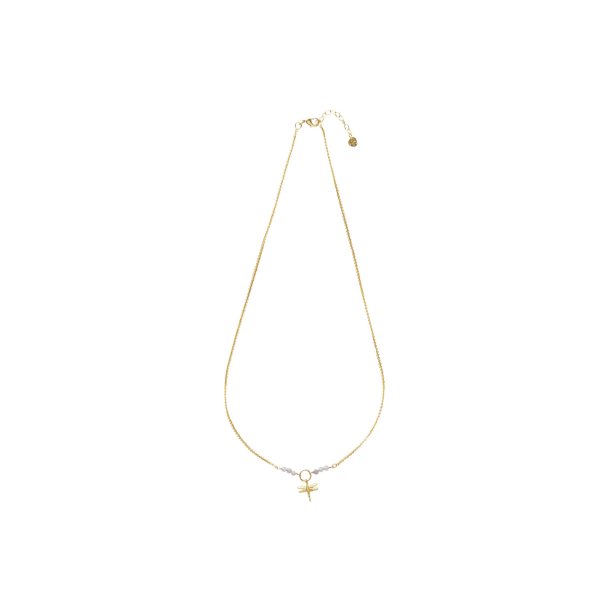 A Beautiful Story - Reliable Halsk�de - Labradorite Guld - Onesize