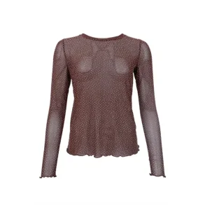 Black Colour - BCAlexis Tee - W/Stones - Coffee