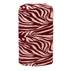 Black Colour - Luna Andrea S/S Top - Berry Zebra