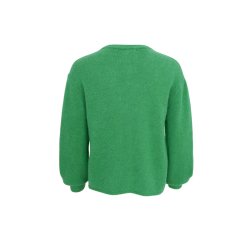 Black Color BCBella Strik Cardigan - Green