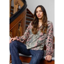 Black Color BCLuna Bluse - Cashmere Mix