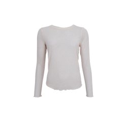 Black Colour - Alexis Tee - w/stones - Nude