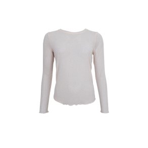 Black Colour - Alexis Tee - w/stones - Nude