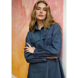 Black Colour - Astrid A Kjole - Dark Blue