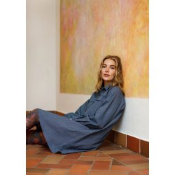 Black Colour - Astrid A Kjole - Dark Blue