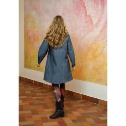 Black Colour - Astrid A Kjole - Dark Blue