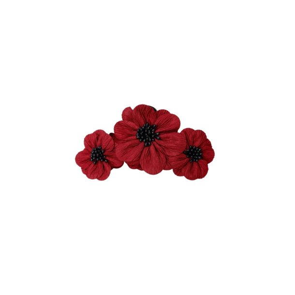 Black Colour - BCLilibet Hair Claw - Wine - Onesize